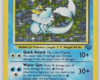 vaporeon holographic pokemon card value Vaporeon [GOLD STAR] #22 Pokemon Japanese Promo