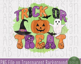 Süßes oder Saures Halloween PNG Design | Kinder Halloween Sublimation Design | Niedliches Halloween PNG | Nur digitaler Download