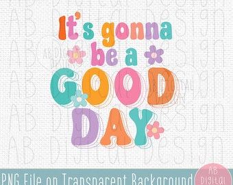 Inspirational Retro PNG | Positivity Sublimation Design | Cute & Colorful Cheerful Mug Design | PNG File only