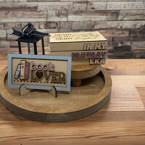 Book Nook Decor | Bookshelf decor | Fantasy Book Theme Decor | Customizable Book nook decorations