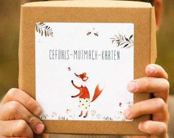 Fox Feeling Encouragement Cards