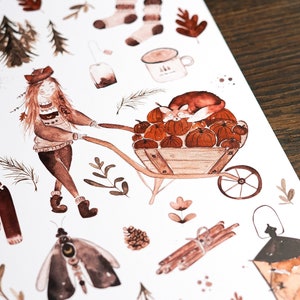 Poster mit Fuchs Motiven