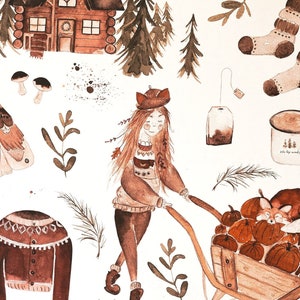 Poster mit Fuchs Motiven