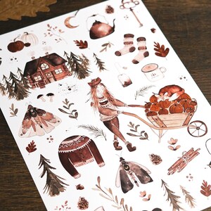 Poster mit Fuchs Motiven