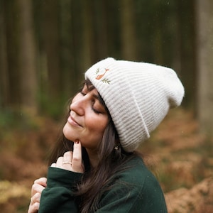 Fox hat embroidered unisex image 8