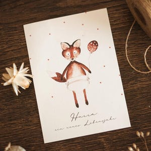 Kindergeburtstag Fuchs Geburtstag Einladung