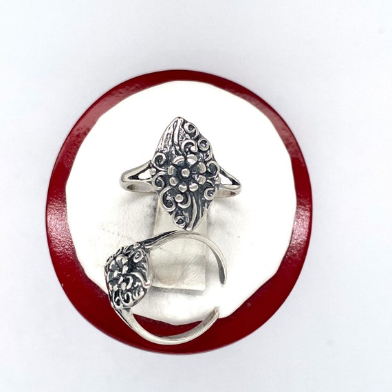 925 Solid Sterling Silver Toe Ring Antique Toe Ring With Etsy