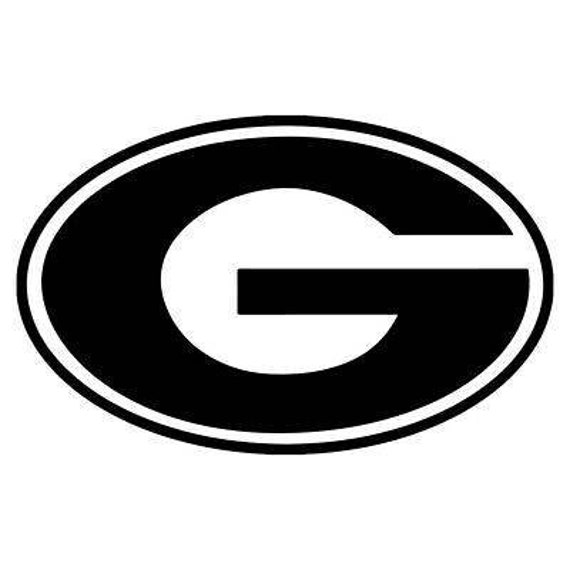 Georgia Bulldogs Logo Decals