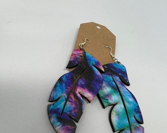 Orecchini Pendenti di Piume