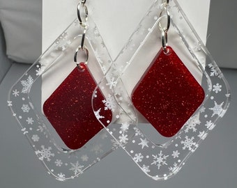 Orecchini Snowflake Holiday Dangle