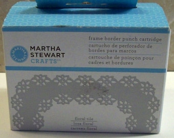 Martha Stewart Frame Border Paper Punch Cartridges Art Deco New U Choose