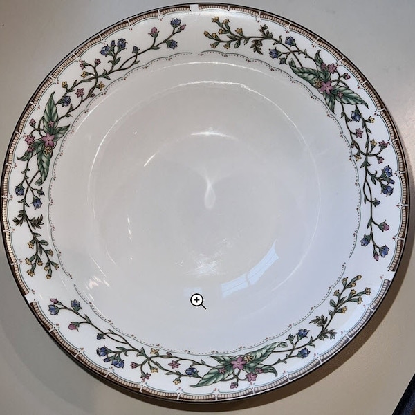 Farberware Wellesley Fine China Serving Bowl 9 in Katherine Babanovsky Dish # 486