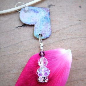 Gift for her,valentine,  Heart pendant Bead Necklace, heart necklace, love necklace. Friend gift