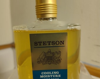 VINTAGE Stetson Cooling Moisture After Shave 3.4 Fl.Oz. Men's