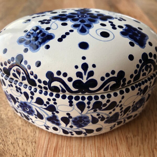 Pottery Jewelry Box Etsy