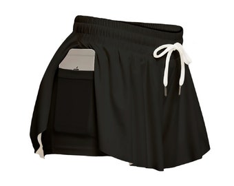 Women's Sport Culottes With Pocket