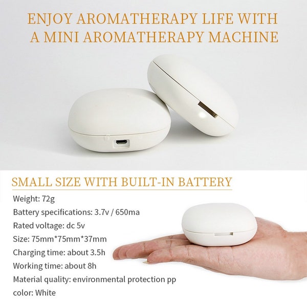 Essential Oil Portable Aromatherapy Diffuser