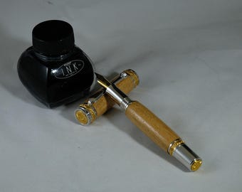 Stunning Box Elder Fountain Pen