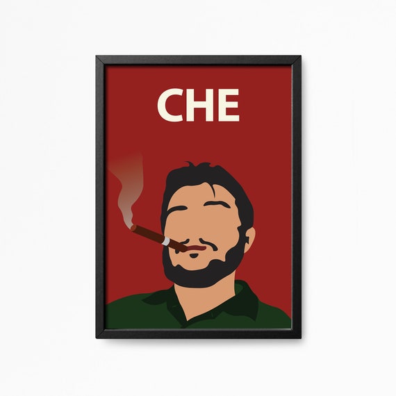 Che Guevara Poster Che Print Communism Socialist Artwork Etsy