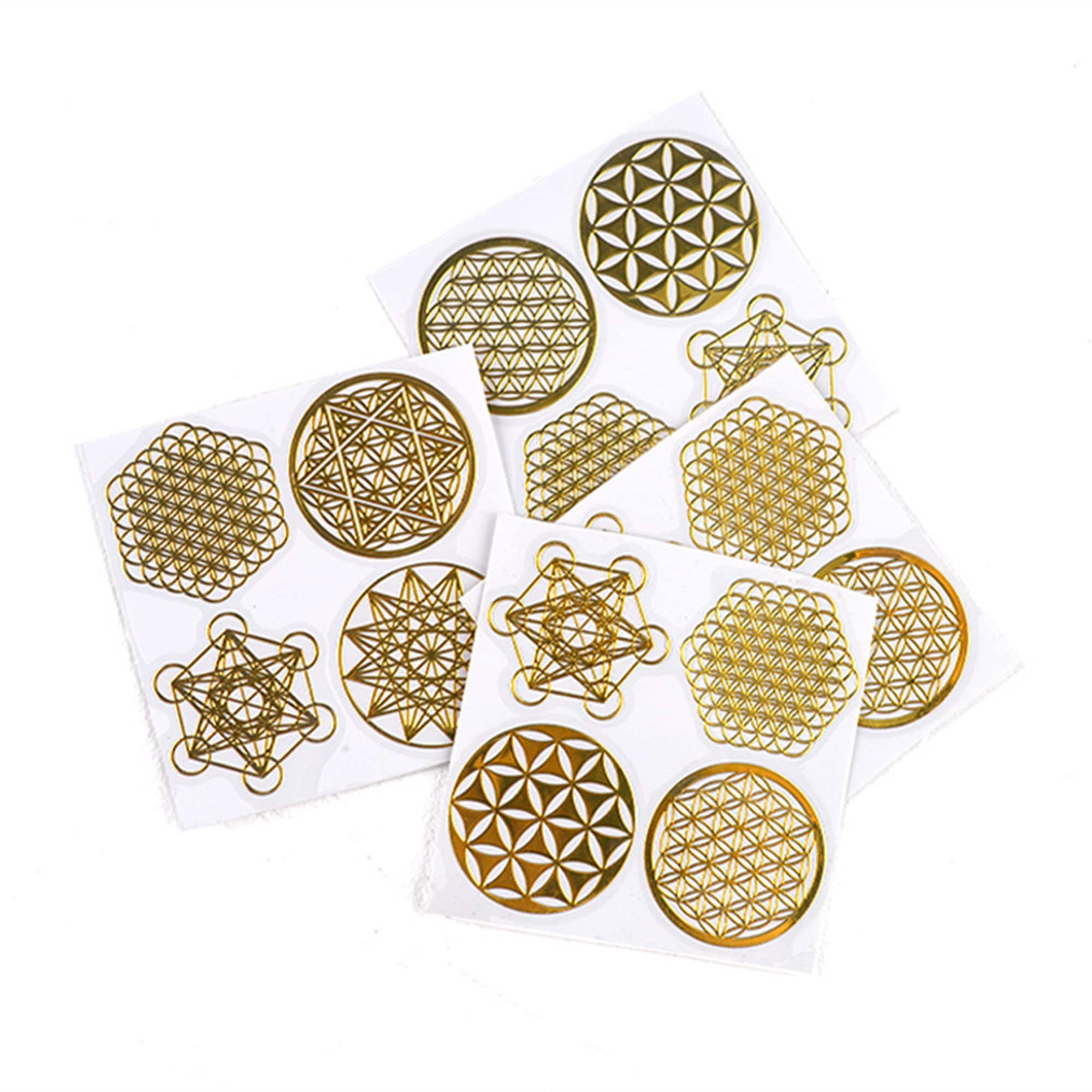 Sticker Copper Color Gold Silver Copper Sticker Set DIY Resin Epoxy Jewelry Metal Sticker ...