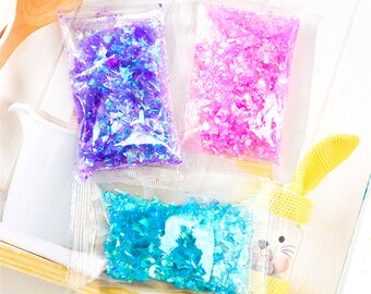 Colorful Candy Paper Fragments Cellophane Fragments Shell Paper for Resin Epoxy