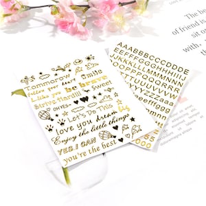 Pegatinas de letras de cobre, pegatinas de joyería epoxi de resina, número de globo aerostático, pegatinas de cobre de Metal piramidal