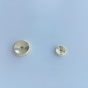 Wholesale gold plated brass gear shape rondelle spacer beads, 6mm/9mm, jewelry making supplies