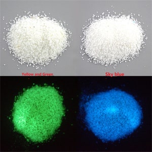 Solid Colored Luminous Sand Particles for Starry Sky Wishing Bottle Fish Tank Landscaping Painting Crafts - 10g