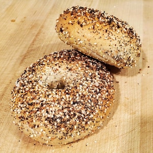 Dozen Sourdough Everything Bagels