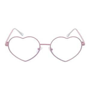 Pink Heart Shaped Computer Glasses | Blue Light Blocking Glasses | Women's Screen Eyewear | Blue Light Glasses Women | Fashion Eyewear