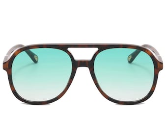Gloria Oversized Aviator Sunglasses | Lightweight Tangle Free Frames | Women’s Polarized Shades