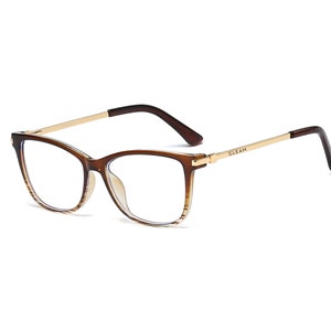 Retro Square Computer Glasses | Nerdy Blue Light Blocking Glasses | Anti Blue Light Computer Eyewear | Boss & Coworker Gift | Gift for Her