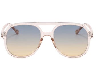 Gloria Oversized Aviator Sunglasses | Lightweight Tangle Free Frames | Women’s Polarized Shades