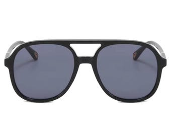 Gloria Oversized Aviator Sunglasses | Lightweight Tangle Free Frames | Women’s Polarized Shades