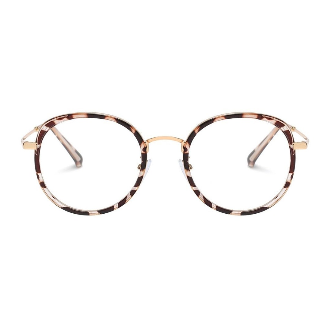 Occhiali Da Vista Tondi BETSION In Acetato Tartaruga – Montatura Piena Vintage Unisex - Foto 2