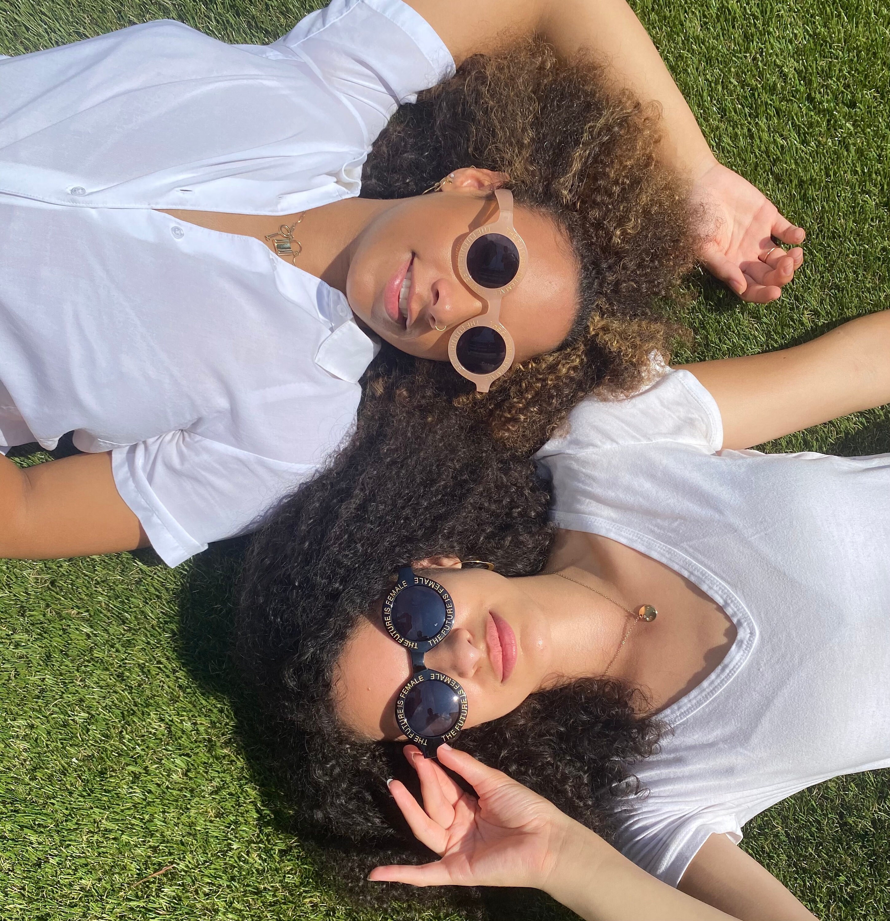 COPY - Women letter Oversized Round Sunglasses SunGlasses For Women Radiant - Oversized Round Wrap-Around Fashion Women main image 2