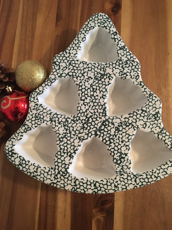 Christmas Holiday Ceramic Bakeware 6-mold Christmas Tree Christmas Tree  Muffin Cake Cupcake Baking Dish Pan Heavy Ceramic Tree Bakeware 