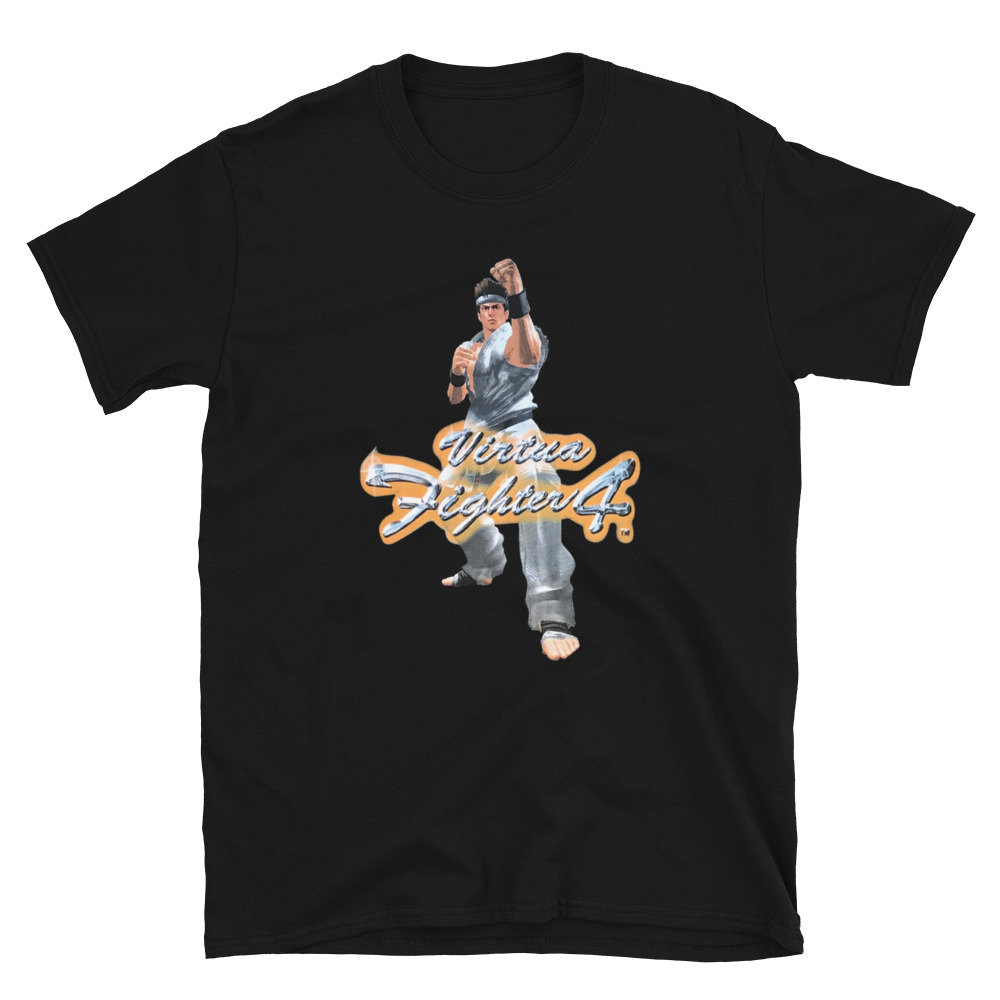 PS2 SEGA Virtua Fighter 4 Tシャツ Virtua Fighter 4 Sega Playstation 2 Video Game Promo