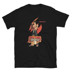 RARE Tekken 3 1995 Namco Promotional T-Shirt Made In - Foto 10