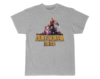 Duke Nukem 3D 90s Throwback Vintage Video Game T-Shirt