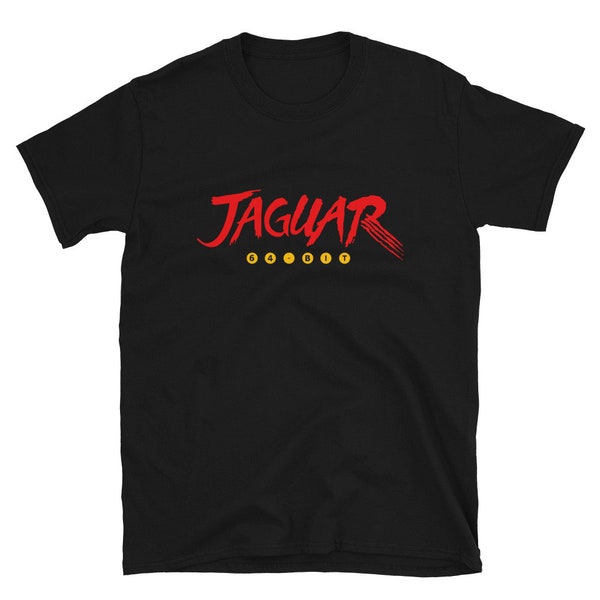 Atari Jaguar 64 Bit Video Game System 90s Retro Throwback Promo T-Shirt