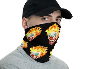 Twisted Metal 90s Throwback Jeu vidéo Masque facial Cache-cou Unisexe