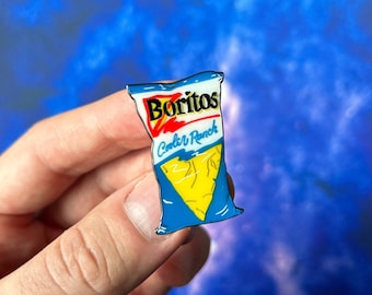 Doritos Cool Ranch Spoof 90s Throwback Enamel Pin