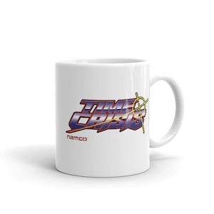 Time Crisis Namco Arcade PS1 Throwback Promo Coffee Mug