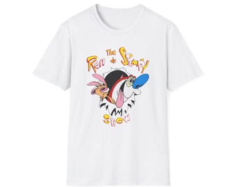 The Ren & Stimpy Show Throwback T-shirt uit de jaren 90