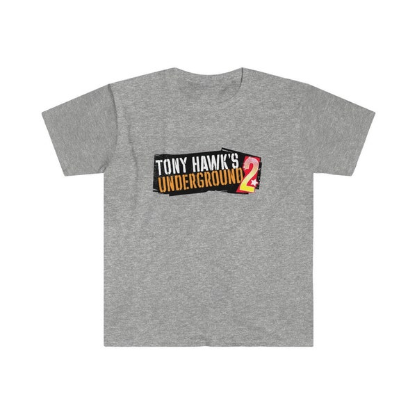 T-shirt promotionnel Tony Hawk's Underground 2 Throwback