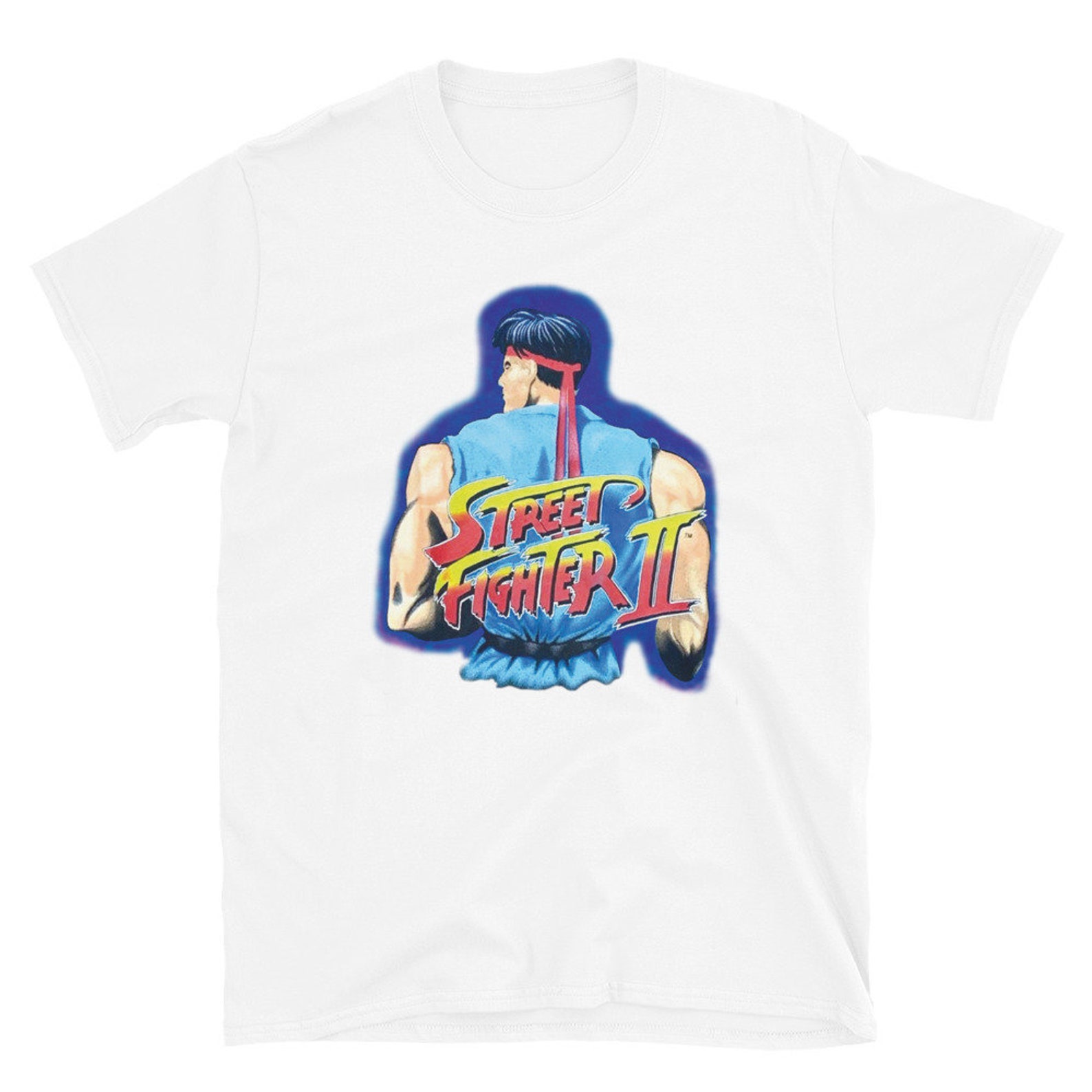 Street Fighter 2 Throwback 90s Arcade Capcom Promo T-shirt - Etsy