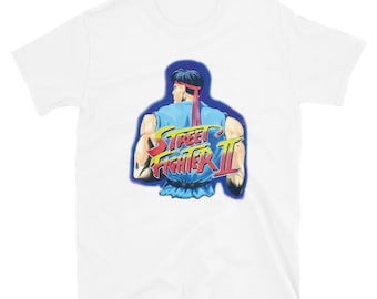 Street Fighter 2 Throwback 90s Arcade Capcom Promo T-Shirt