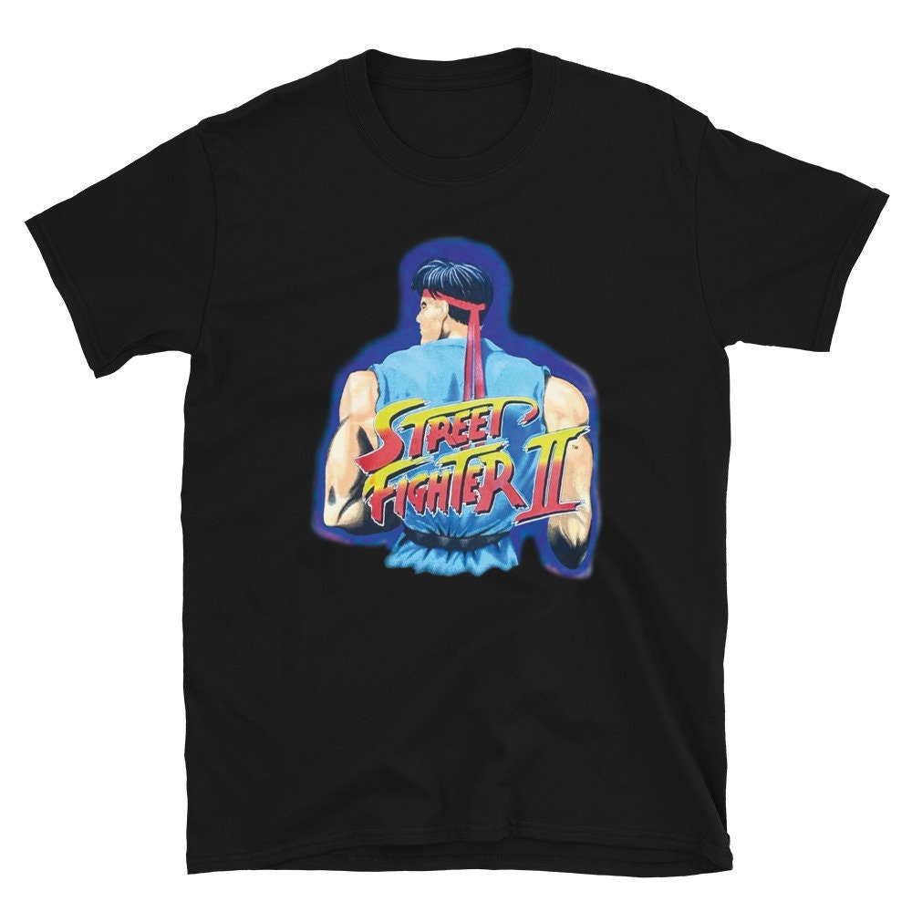 Street Fighter 2 Throwback 90s Arcade Capcom Promo T-shirt - Etsy