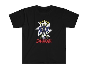 SEGA Shinobi 80s Arcade Sega Genesis Retro Throwback T-Shirt